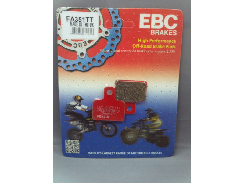 EBC BRAKES Brake Pads FA351TT click to zoom image