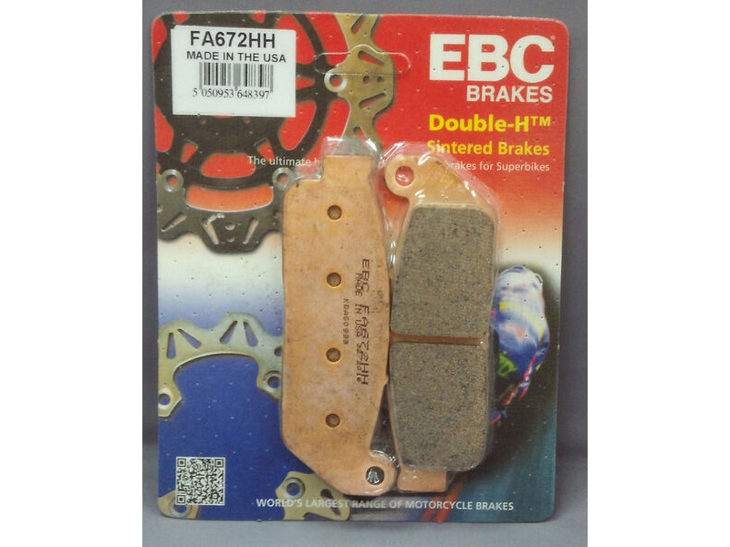EBC BRAKES Brake Pads FA672HH click to zoom image