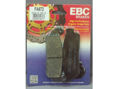 EBC BRAKES Brake Pads FA672