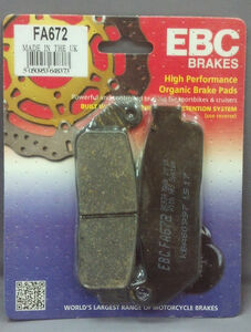 EBC BRAKES Brake Pads FA672 