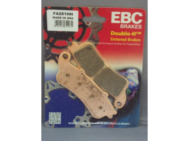 EBC BRAKES Brake Pads FA281HH click to zoom image