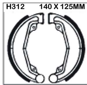 EBC BRAKES Brake Shoes H312-SPECIAL ORDER 