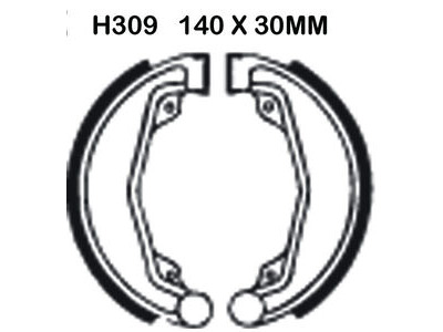 EBC BRAKES Brake Shoes H309