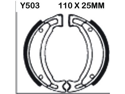 EBC BRAKES Brake Shoes Y503