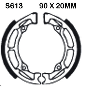 EBC BRAKES Brake Shoes S613 