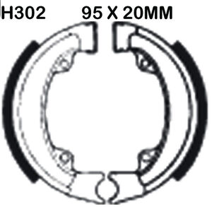 EBC BRAKES Brake Shoes H302 