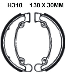 EBC BRAKES Brake Shoes H310 