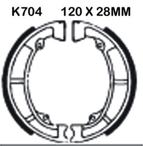 EBC BRAKES Brake Shoes K704 