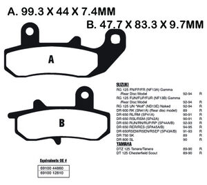 EBC BRAKES Brake Pads FA157R 