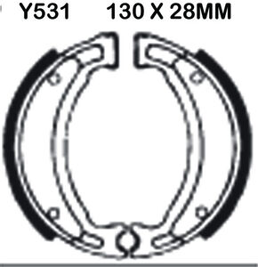 EBC BRAKES Brake Shoes Y531 