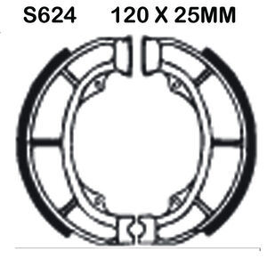 EBC BRAKES Brake Shoes S624 