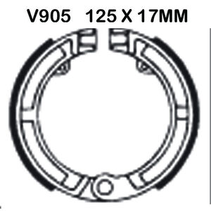 EBC BRAKES Brake Shoes V905 