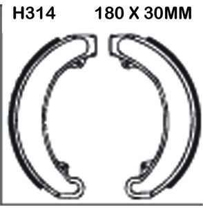 EBC BRAKES Brake Shoes H314-SPECIAL ORDER 