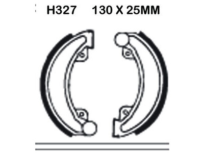 EBC BRAKES Brake Shoes H327