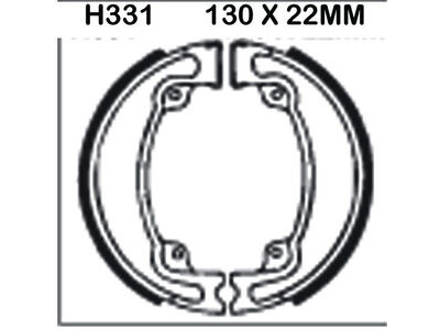 EBC BRAKES Brake Shoes H331