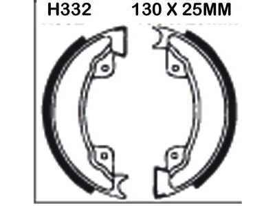 EBC BRAKES Brake Shoes H332-SPECIAL ORDER