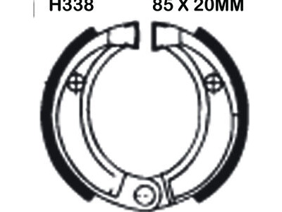 EBC BRAKES Brake Shoes H338