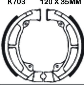 EBC BRAKES Brake Shoes K703-SPECIAL ORDER 