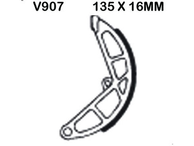 EBC BRAKES Brake Shoes V907