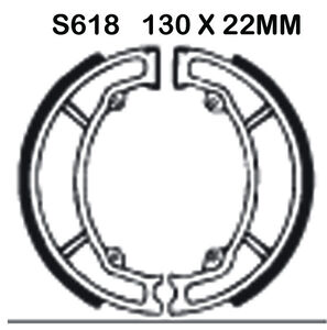 EBC BRAKES Brake Shoes S618 