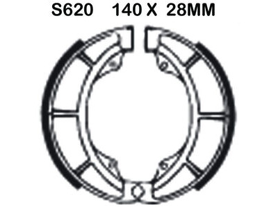 EBC BRAKES Brake Shoes S620-SPECIAL ORDER