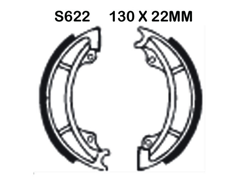 EBC BRAKES Brake Shoes S622-SPECIAL ORDER click to zoom image