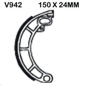 EBC BRAKES Brake Shoes V942 