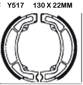 EBC BRAKES Brake Shoes Y517-SPECIAL ORDER 