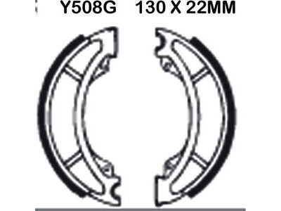 EBC BRAKES Brake Shoes Y508G