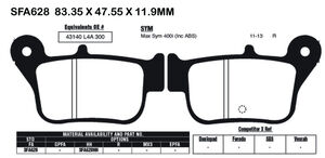 EBC BRAKES Brake Pads SFA628HH 