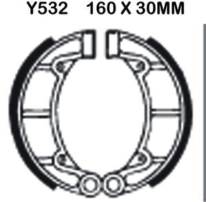 EBC BRAKES Brake Shoes Y532 