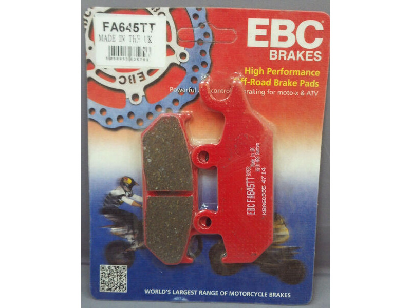 EBC BRAKES Brake Pads FA645TT click to zoom image