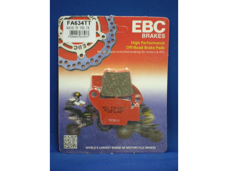 EBC BRAKES Brake Pads FA634TT click to zoom image