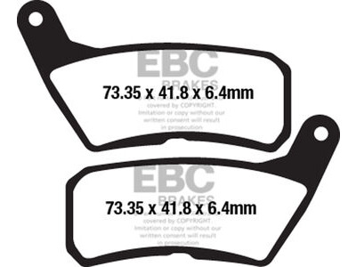 EBC BRAKES Brake Pads FA654-S/Order