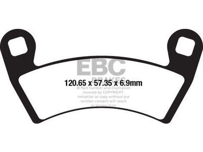 EBC BRAKES Brake Pads FA656TT-S/Order