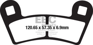 EBC BRAKES Brake Pads FA657TT-S/Order 