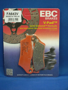 EBC BRAKES Brake Pads FA643V 