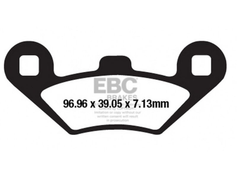 EBC BRAKES Brake Pads SFAC650-Special Order click to zoom image