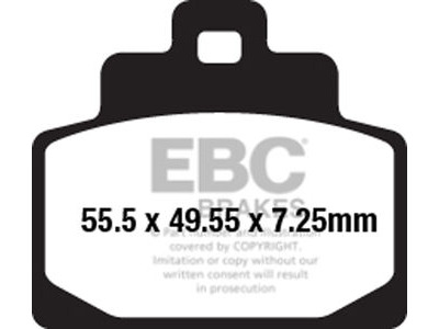 EBC BRAKES Brake Pads SFAC681-Special Order