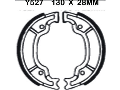 EBC BRAKES Brake Shoes Y528