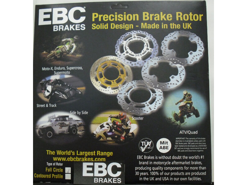 EBC BRAKES Brakes MD4015C Contour Disc-SPECIAL ORDER click to zoom image