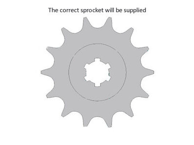 JT SPROCKETS Sprocket Front 1170-14 No JTR