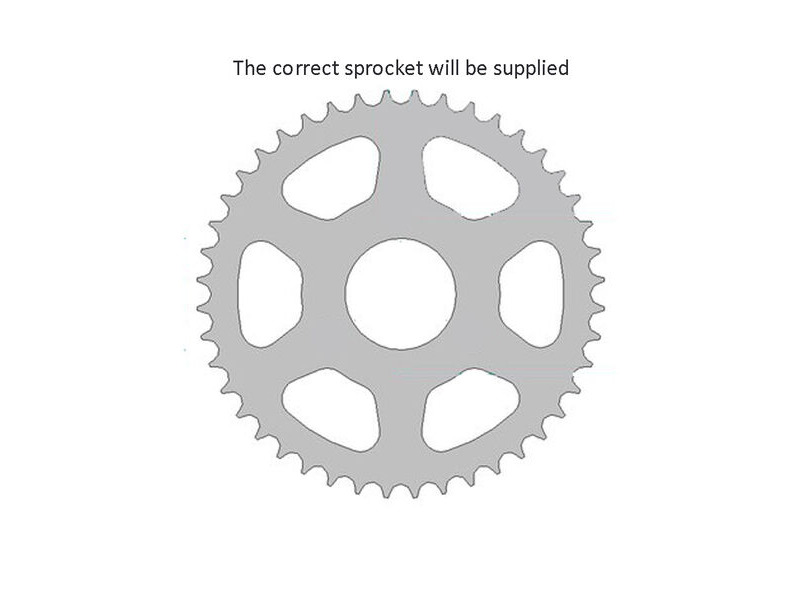 JT SPROCKETS Sprocket Rear 117-48 Alloy No JTR click to zoom image