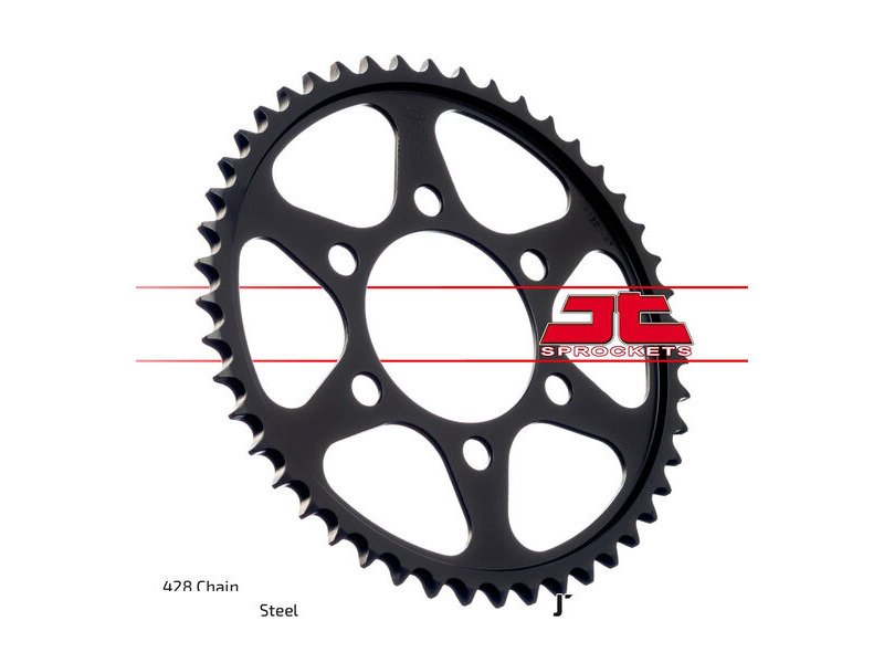 JT SPROCKETS Rear Sprocket JTR1222.47 click to zoom image