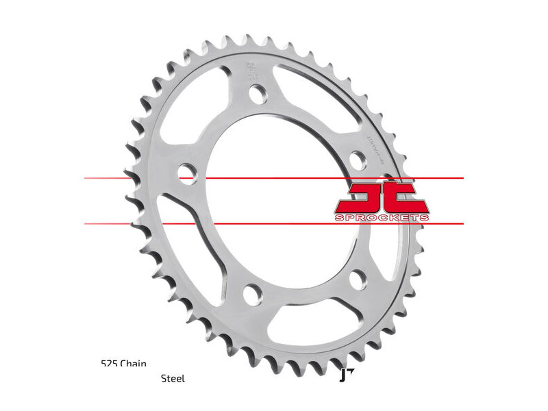 JT SPROCKETS Rear Sprocket JTR1304.42 click to zoom image