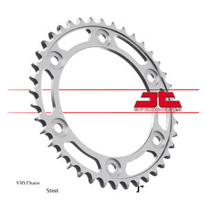JT SPROCKETS Rear Sprocket JTR1306.40 