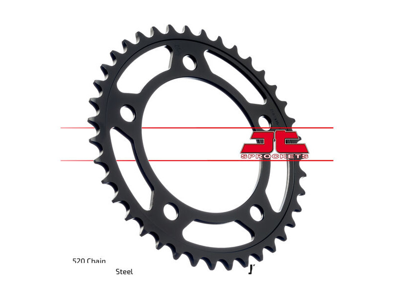 JT SPROCKETS Rear Sprocket JTR1316.39 click to zoom image