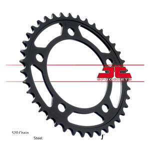JT SPROCKETS Rear Sprocket JTR1316.39 