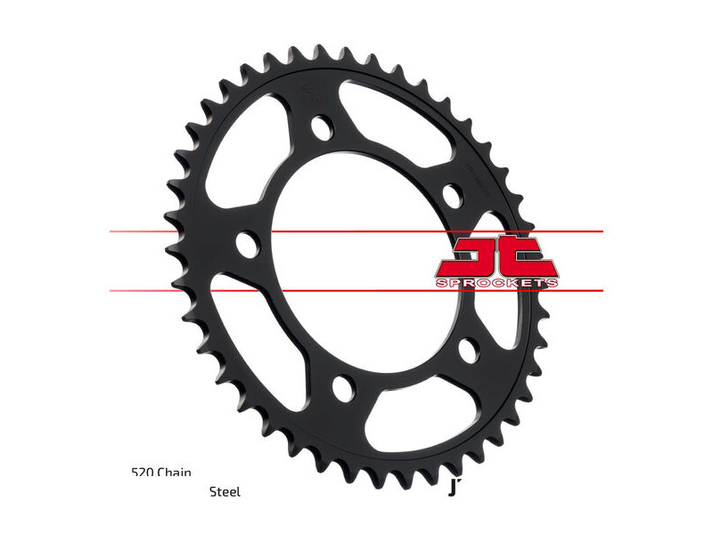 JT SPROCKETS Rear Sprocket JTR1316.43 click to zoom image
