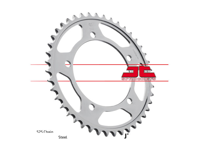 JT SPROCKETS Rear Sprocket JTR1792.43 click to zoom image